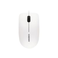 Cherry MC 1000 - Maus - rechts- und linkshändig - optisch - 3 Tasten - kabelgebunden - USB - weiß (Oberteil)
