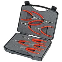 KNIPEX 00 21 25, Zangensatz, Stahl, Polypropylen (PP), Rot, 260 mm, 210 mm