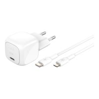 Belkin BoostCharge - Netzteil - kompakt - 30 Watt - Power Delivery 3.1 (24 pin USB-C)