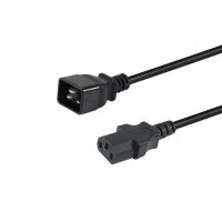 Equip 112140, 1,8 m, IEC C20, IEC C13, H05VV-F3G, 250 V, 16 A