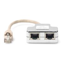 DIGITUS Patchkabel-Adapter, CAT 5e, geschirmt - 1:1