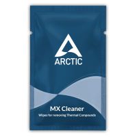 Arctic MX Cleaner - Reinigungstücher zum Entfernen von Wärmeleitpaste (40 Stück), Thermischer Fettentferner, CPU, Kühlkörper, 40 Stück(e), 52 mm, 147 mm, 82 mm