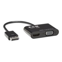 Eaton Tripp Lite Series DisplayPort to HDMI VGA Adapter Converter 4K x 2K @ 24/30Hz DP to HDMI VGA DPort 1.2