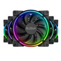 Pccooler 5in1 120mm Gehäuselüfter in FRGB, Ventilator, 12 cm, 1000 RPM, 2000 RPM, 29,1 dB, 68 cfm