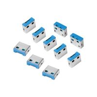 LogiLink USB-Portblocker - Blau