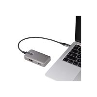 StarTech.com USB-C Multiport Adapter - USB-C auf 4K 60Hz HDMI 2.0, 100W PD Pass-through - 3-Port 10Gbit/s USB 3.1 Hub - Reiseadapter USB Typ-C Mini Docking Station - 25cm Kabel (DKT31CHPD3)