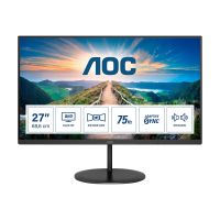AOC Q27V4EA - LED-Monitor - 68.6 cm (27") - 2560 x 1440 QHD @ 75 Hz