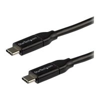 StarTech.com USB-C auf USB-C Kabel mit 5A Power Delivery - St/St - 3m - USB 2.0 - USB-IF zertifiziert - USB Typ C Kabel - USB-Kabel - 24 pin USB-C (M)