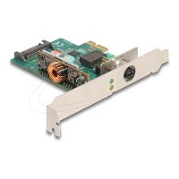 Delock Netzwerkadapter - PCIe 2.1 Low-Profile - 10/100/1000/2500Base-T (PoE+)
