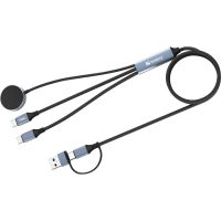 SANDBERG 441-69, 1,2 m, USB A/USB C, Schwarz