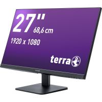 TERRA LCD/LED 2727W V2 black HDMI/DP/USB-C GREENLINE PLUS, 68,6 cm (27"), 1920 x 1080 Pixel, Full HD, LED, 5 ms, Schwarz