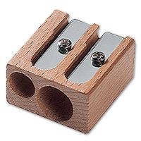 Möbius   Ruppert 0411 - 0000, Manueller Bleistiftspitzer, Holz, Buche, Stahl, 1,12 cm, 8,2 mm