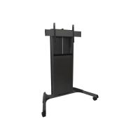 Chief Fusion X-Large Ultrawide Mobile TV Cart - For Displays 55-100" - Black - Wagen - für Flachbildschirm - Schwarz - Bildschirmgröße: 140-254 cm (55"-100")
