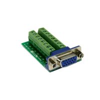 Exsys EX-49020, VGA, 16p, Grün, Silber