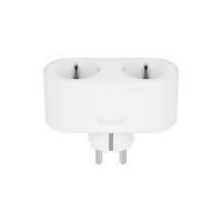 Hombli Smart Socket DUO, Kabellos, WLAN, Indoor, Weiß, Kunststoff, Status