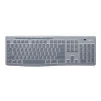 Logitech K270 PROTECTIVE COVER - N/A -WW, Tastaturabdeckung, Silikon, Transparent
