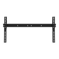 SMS Func Bracky XL - Befestigungskit (Wandbefestigung) - für Flachbildschirm - Schwarz - Bildschirmgröße: 106.7-139.7 cm (42"-55")