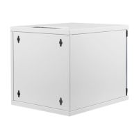 DIGITUS DN-10-06U-4 - Gehäuse - geeignet für Wandmontage - Grau, RAL 7035 - 6U - 25.4 cm (10")