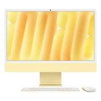 Apple iMac Z1E3 59.62cm Standardglas M4 8C CPU/8C GPU/16C N.E. SSD Ohne Eth MM NumKey TID DE Gelb