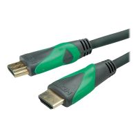ROTRONIC-SECOMP Roline Green - Ultra High Speed - HDMI-Kabel mit Ethernet - HDMI männlich zu HDMI männlich - 3 m - Doppelisolierung - Schwarz - unterstützt 8K 60 Hz (7680 x 4320)