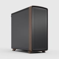 Fractal Design Summit Black Solid, Midi Tower, PC, Schwarz, Mini-ITX, micro ATX, ATX, EATX, Stahl, Gaming