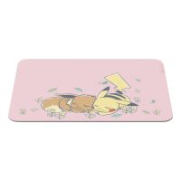 Razer Gigantus V2 – Pikachu & Eevee Edition, Pink, Abbildung, Schaum, Mikrofaser, Gummi, Anti-Rutsch-Basis, Gaming-Mauspad