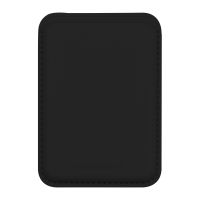 dbramante1928 Wallet w/ MagSafe ICON, Briefttasche, Schwarz, Einfarbig, 30 g, 65 mm, 8 mm