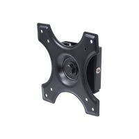 IC Intracom Manhattan TV & Monitor Mount, Wall, Fixed, 1 screen, Screen Sizes: 10-32", Black, VESA 75x75 to 100x100mm, Max 15kg, Lifetime Warranty - Klammer - für LCD-Display - stabiler Stahl - Bildschirmgröße: 33-55.9 cm (13"-22")