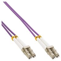 InLine LWL Duplex Kabel - LC/LC - 50/125µm - OM4 - 2m