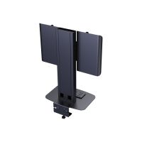 TECH DATA Vision - Aufstellung - für LCD-Display - kaltgewalzter Stahl - Schwarz - Bildschirmgröße: 94-165.1 cm (37"-65")