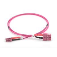 DIGITUS LWL Multimode Patchkabel, OM4, LC / SC