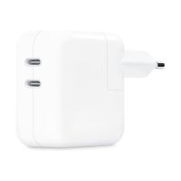 Apple Netzteil - 35 Watt - 2 Ausgabeanschlussstellen (24 pin USB-C)