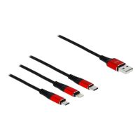 Delock 3 in 1 - Kabel nur zum Laden - USB männlich
