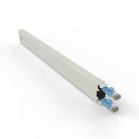 PATCHBOX .one / Cassette / 8RU / STP / Blue, 0,8 m, Cat6a, U/FTP (STP), RJ-45, RJ-45, Blau