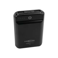 Ansmann Powerbank 10.8 Mini - Powerbank - 10000 mAh - 37 Wh - 2.4 A - 2 Ausgabeanschlussstellen (USB)