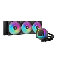 Deepcool LE360 V2, All-in-One-Flüssigkeitskühler, 12 cm, Schwarz