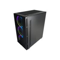 LC-Power Gaming 803B Shaded_X - Mid tower - ATX - Seitenteil mit Fenster (gehärtetes Glas)