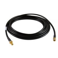 ALLNET ANT-CAB-SMAM-SMAM-050, 0,5 m, SMA, SMA, Schwarz