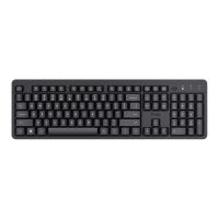 Trust Ody II - Tastatur - leise - 100% - full size