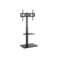 Equip Aufstellung - für LCD-Display / Curved LCD-Display - stainless steel - Schwarz (37"-75")