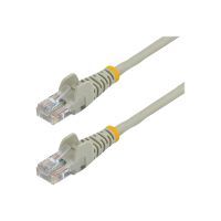 StarTech.com 0,5m Cat5e Ethernet Netzwerkkabel Snagless mit RJ45 - Cat 5e UTP Kabel - Grau - Patch-Kabel - RJ-45 (M)