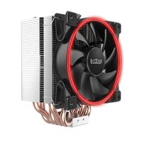 Pccooler GI-H58U CPU-Kühler in Rot, Kühlset, 12 cm, 1800 RPM, 26,5 dB, 65 cfm, Rot
