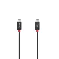Hama 00200779, 1 m, USB C, USB C, USB4 Gen 3x2, 40 Gbit/s, Schwarz
