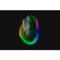 Razer Basilisk V3 Pro 35K, rechts, Optisch, RF Wireless + Bluetooth + USB Type-A, 35000 DPI, Grün