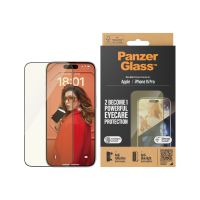 PanzerGlass Bildschirmschutz für Handy - Augenschutz, ultraweiter Sitz mit EasyAligner