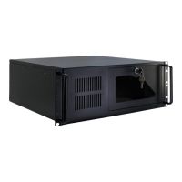 Inter-Tech VALUE - Griff für Rackmontagegehäuse - 120 mm - Schwarz - 4U - 48.3 cm (19")