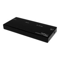 StarTech.com HDMI Splitter 1 In 2 Out - 1080p - 2 Port - Signal Amplifier - Rugged - HDMI Multi Port - HDMI Audio Splitter (ST122HDMI2)