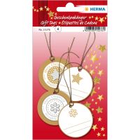 HERMA Weihnachten 3D, Gold, Papier, 4 Stück(e), 50 mm