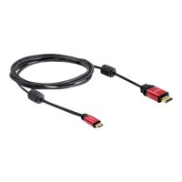 Delock HDMI-Kabel - HDMI männlich zu 19 pin mini HDMI Type C männlich