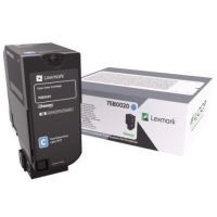 Lexmark Cyan - Original - Tonerpatrone - für Lexmark CS727de